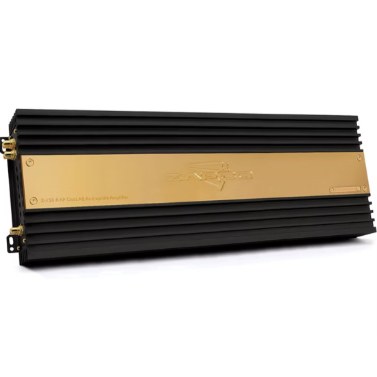 ZAPCO Z-150.6 AP 6-kanałowy wzmacniacz klasy AB klasy audiofilskiej 6-kanałowy wzmacniacz audiofilski klasy A/AB, moc przy 4Ω: 6 x 150 W